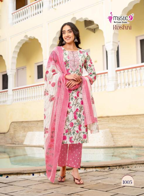Mystic9 roshni vol 1 wholesale kurti market